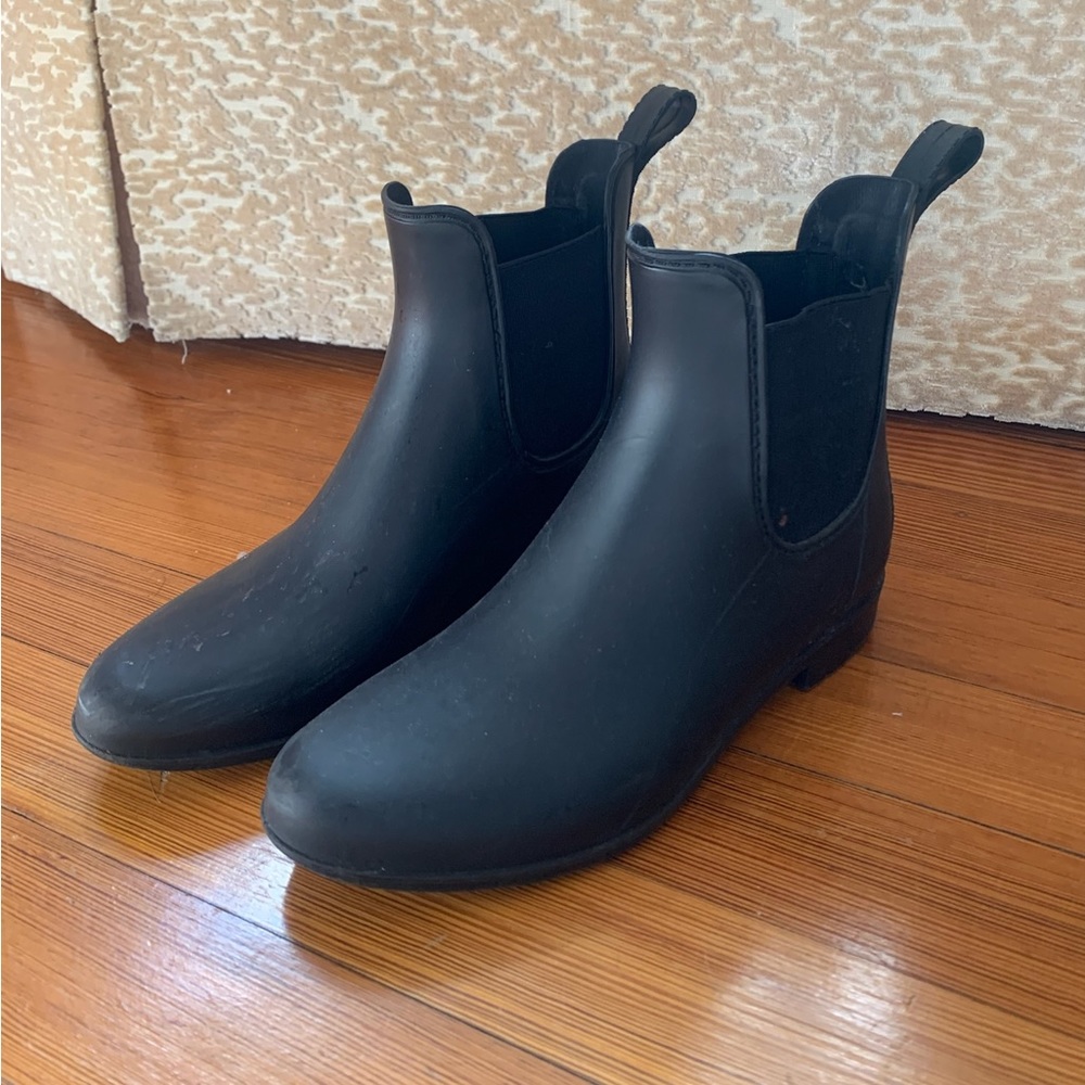 J Crew Chelsea rain boots